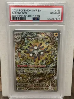 PSA 10 GEM MT Magneton 159 Sv: Scarlet & Violet Promo Cards Holo - Image 1