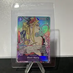 Black Maria - One Piece Illustration Box Vol.2 OP08-074 Promo Cards - Image 1