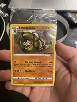 Pokemon TCG Sandaconda 082/163 EB Games SEALED Promo - Battle Styles NM Card - Image 1