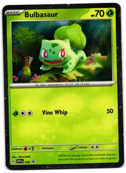 Bulbasaur 046 - Scarlet & Violet Promo Pokemon TCG - M/LP Card - Image 1