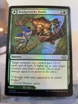 Bridgeworks Battle Tanglespan Bridgeworks (0249) *FOIL* - Modern Horizons 3 - Image 2