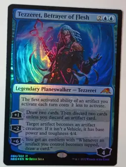 Tezzeret, Betrayer of Flesh x1 Foil NEO Kamigawa MTG Magic the Gathering - Image 1