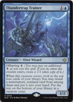 Thundertrap Trainer R Bloomburrow 78 - LP MTG - Image 1