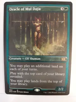 Oracle of Mul Daya (Foil Etched) Double Masters 2022 Foil - Image 1