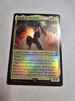 Cloud, Ex-SOLDIER Commander: Final Fantasy Foil - Image 1