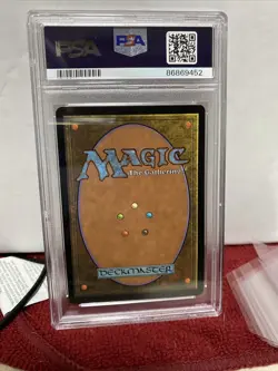 Circle of Protection Green FOIL 7th Edition Spanish MTG PSA 9 Mint Pop 1 - Image 4