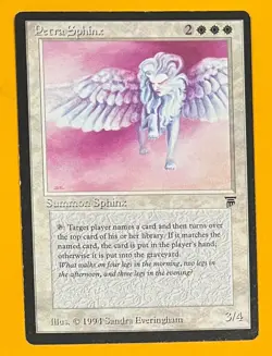 MTG PETRA SPHINX Legends (OldManMTG 012-735) - Image 1