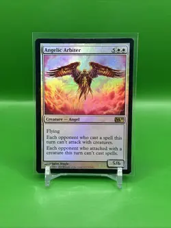 MTG: Angelic Arbiter | Core Set 2011 (M11) | Rare | Foil | LP | Creature - Image 1