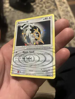 Pokemon TCG Arceus AR5/9 Holo Rare LP - Image 2