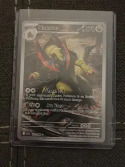 Pokemon Haxorus 147/086 Black Bolt illustration Rare Near Mint NM - Image 1