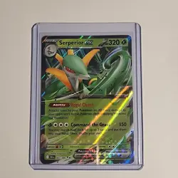 Pokemon TCG Serperior EX-003/086-SV: Black Bolt-Double Rare-Holo-M/Nm - Image 1