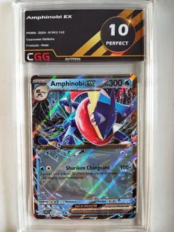 Carte Pokemon Francais Amphinobi ex (SCR 041) Couronne Stellaire CGG 10 26770056 - Image 1