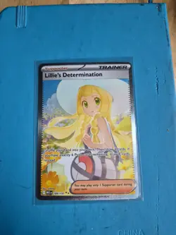 Pokemon TCG Lillie's Determination 184/132 SIR Mega Evolution Set - Image 1
