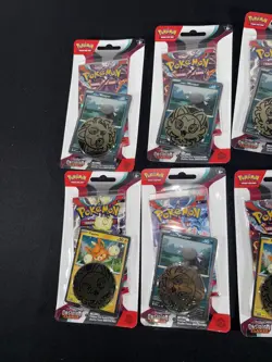 Pokemon Scarlet & Violet Obsidian Flames Checklane Blister Pack Lot Of 10 - Image 2