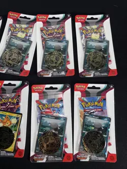 Pokemon Scarlet & Violet Obsidian Flames Checklane Blister Pack Lot Of 10 - Image 4