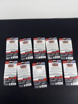 Pokemon Scarlet & Violet Obsidian Flames Checklane Blister Pack Lot Of 10 - Image 5
