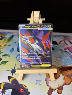 Pokemon TCG Mega Latias Ex Full Art 163/132 Mega Evolution Pack Fresh! - Image 1