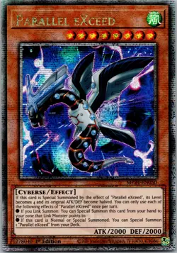 Yugioh Parallel eXceed MP24-EN050 1st Edition Quarter Century Secret Rare NM - Image 1
