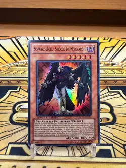 Yugioh Schwarzflugel - Sirocco die Morgenrote AC11-DE013 Ultra Rare - Image 1