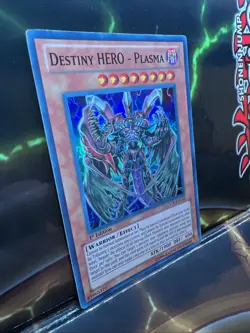 Destiny HERO - Plasma LCGX-EN134 Super Rare 1st Edition NM (slot#54) - Image 2