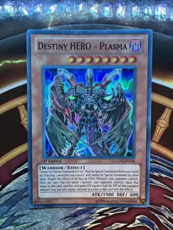 Destiny HERO - Plasma LCGX-EN134 Super Rare 1st Edition NM (slot#54) - Image 5
