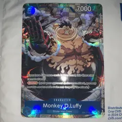 One Piece TCG | Monkey.D.Luffy OP11-058 Carrying On His Will OP13 PERFECT 10 - Image 1