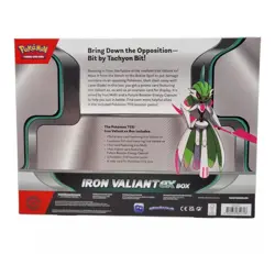 Pokemon TCG Iron Valiant ex Card Box 4 Booster Packs - New / Sealed - Gardevoir - Image 2