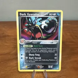 Pokemon Dark Gyarados EX TCG Team Rocket Returns 36/109 Regular Uncommon Card NM - Image 1