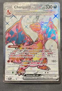 Pokemon Charizard EX 056 Black Star Promo Scarlet & Violet Card NM Condition - Image 1