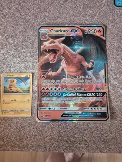 Charizard GX SM195 JUMBO OVERSIZED Black Star Promo Pokemon Card - Image 4
