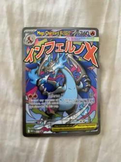 Pokemon Card MEGA CHARIZARD EX 023 Black Star Promo Near Mint. - Image 1