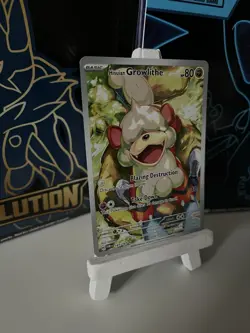 Pokemon TCG Twilight Masquerade: Hisuian Growlithe Illustration Rare (181/167) - Image 4