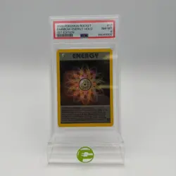 PSA 8 Pokemon Rainbow Energy 17/82 Team Rocket Holo 1st Edition - Image 1