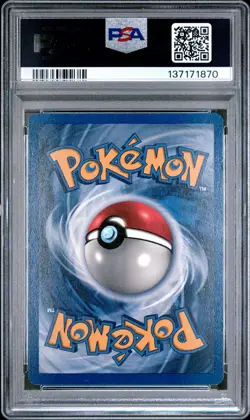 1999 POKEMON BASE SET 1ST EDITION #8 MACHAMP-HOLO PSA 5 - Image 2