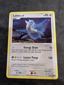 Latios 4/17 Holo Rare Promo POP Series 7 Set Pokemon Card 2008 - Image 1