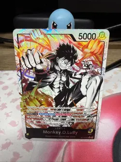 Monkey D Luffy Alt Art Leader ST13-003 The Three Brothers NM One Piece Trading - Image 2