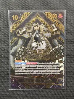 One Piece Cards Marshall.D.Teach (GOLD) Legacy Of The Master OP09-093 SR - Image 1