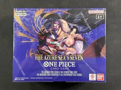 One Piece Cards Sealed Booster Box The Azure Sea's Seven Bandai OP14-EB04 - Image 1
