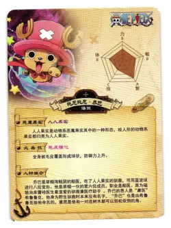 Tony Tony Chopper R OP-02-075 One Piece Anime TCG CCG Anime Card - Image 2