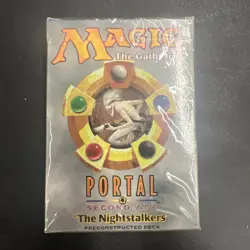 (NEW) Magic The Gathering 1998 MTG Portal Second Age Trading Card Game SEALED - Image 1