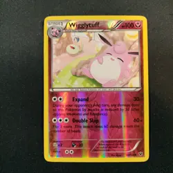 Wigglytuff 66/124 Fates Collide Reverse Holo Pokemon Tcg Card Moderately Played - Image 1