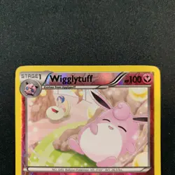 Wigglytuff 66/124 Fates Collide Reverse Holo Pokemon Tcg Card Moderately Played - Image 2