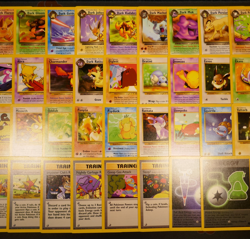 HP (Unlimited) COMPLETE Pokemon TEAM ROCKET Set 48-Card UNCOMMON/COMMON 82 - Image 3
