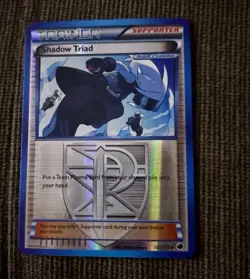 Shadow Triad 102/116 Pokemon Plasma Freeze B&W Reverse Holo Uncommon Card MP - Image 1