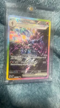 Pokemon TCG Ceruledge EX 147/131 Prismatic Evolutions Holo Ultra Rare Card - Image 1