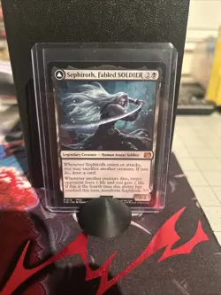 MTG English Sephiroth, Fabled SOLDIER NM Normal Universes Beyond: FINAL FANTASY - Image 1