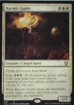 Karmic Guide - Commander: Innistrad: Crimson Vow: #90, MTG Nm R239 - Image 1
