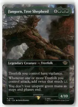 Fangorn, Tree Shepherd (Borderless) LOTR MTG Regular NM - Image 1