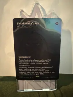 Bloodbender's Rise - Bloodchief Ascension (Borderless) Avatar: TLA Foil - Image 1