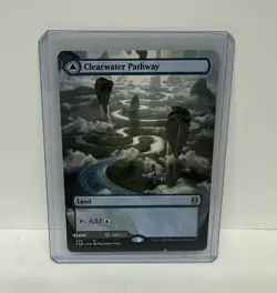 MTG Clearwater Pathway Murkwater Pathway (Borderless Alternate Art) Zendikar - Image 1